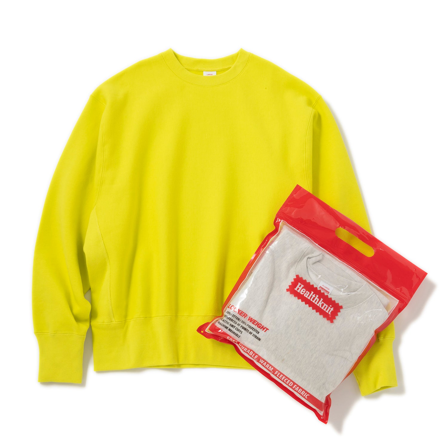 Healthknit | ヘルスニット LOCKER WEIGHT SWEAT CREW