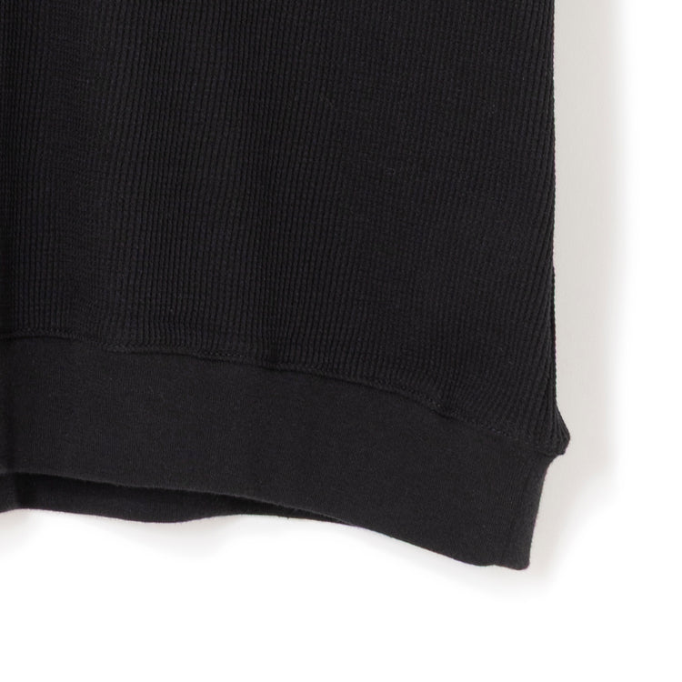 Healthknit | ヘルスニット　ベーシックワッフル リブヘムクルーネック 半袖