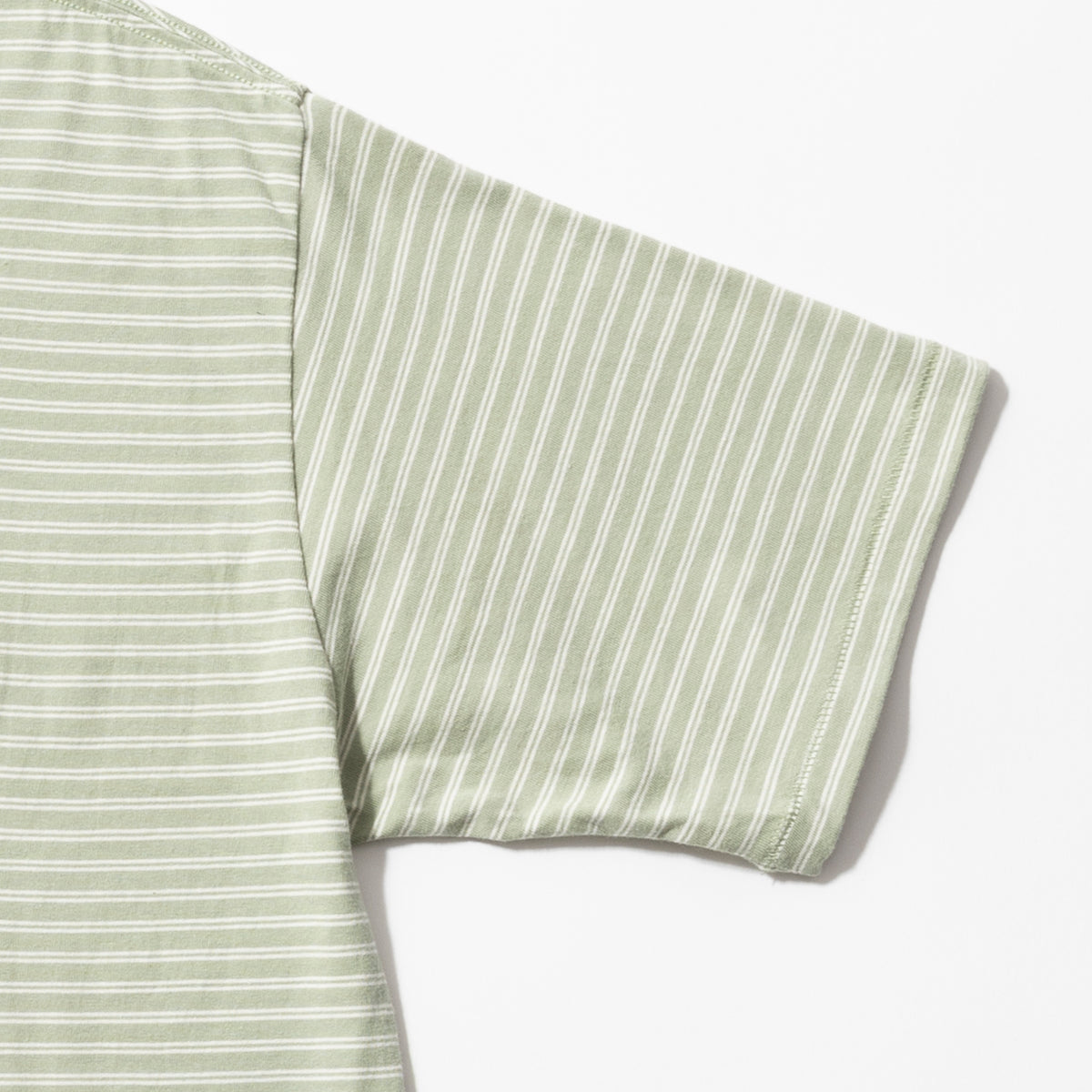 Healthknit | ヘルスニット クラシックボーダー クルーネック半袖Tシャツ