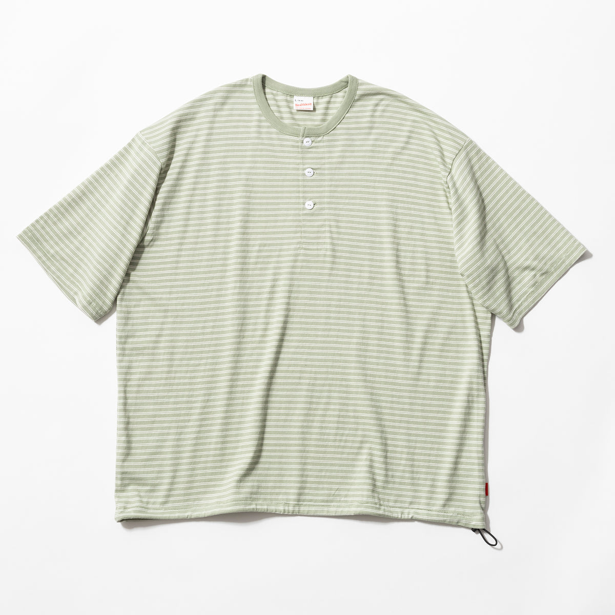 Healthknit | ヘルスニット クラシックボーダー ワイドヘンリー