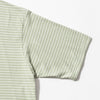 Healthknit | ヘルスニット　クラシックボーダー ワイドヘンリーネック半袖Tシャツ