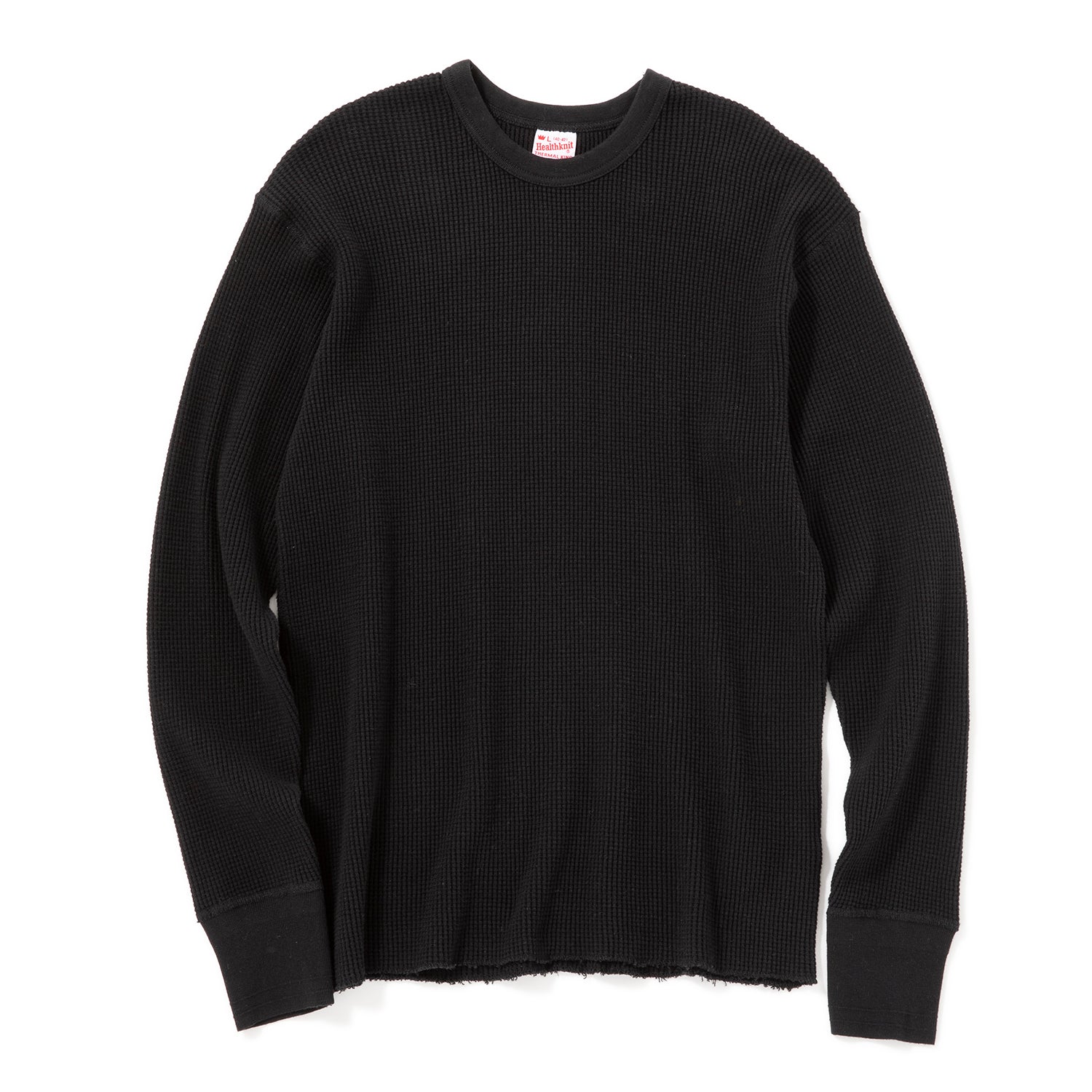 Healthknit | ヘルスニット サーマルキングワッフル クルー