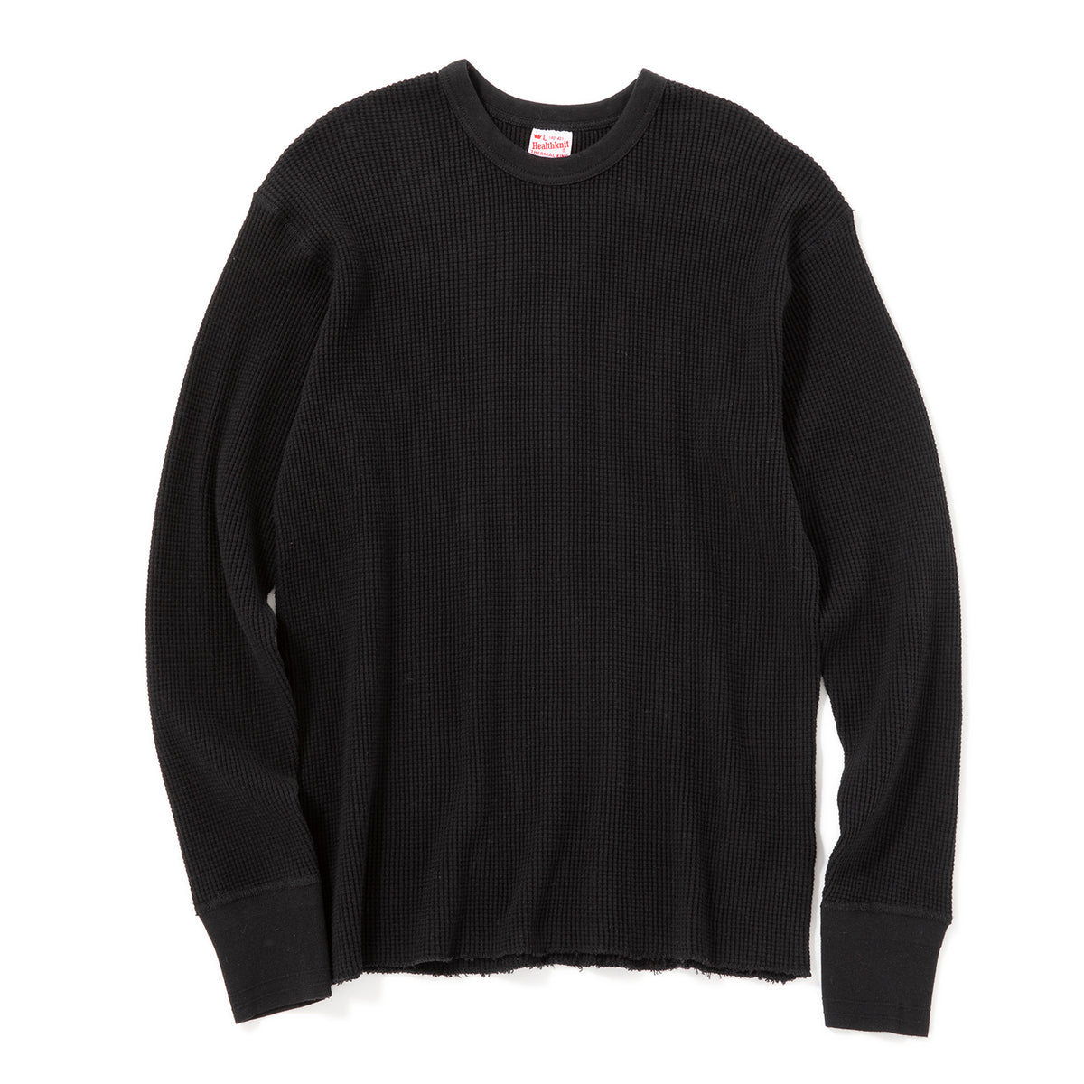 Healthknit | ヘルスニット サーマルキングワッフル クルーネック長袖