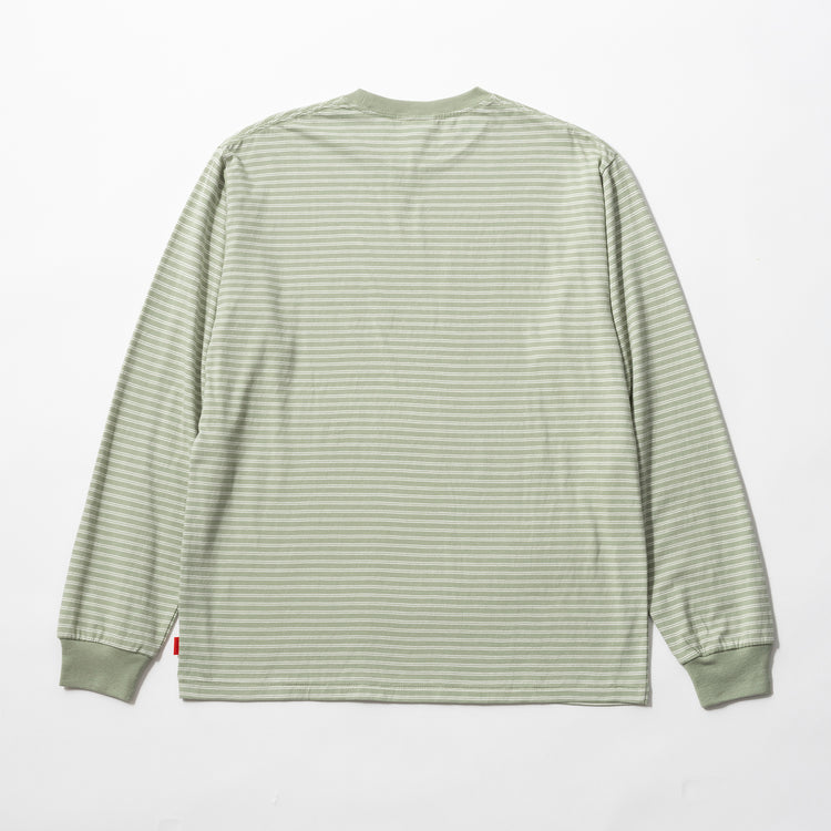 Healthknit | ヘルスニット　クラシックボーダー クルーネック長袖Tシャツ