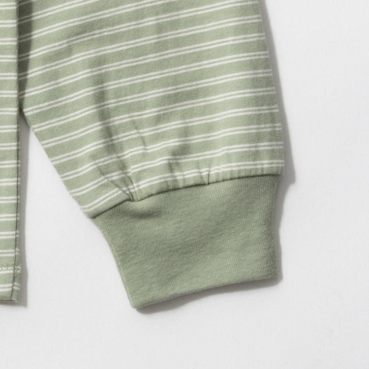 Healthknit | ヘルスニット　クラシックボーダー クルーネック長袖Tシャツ