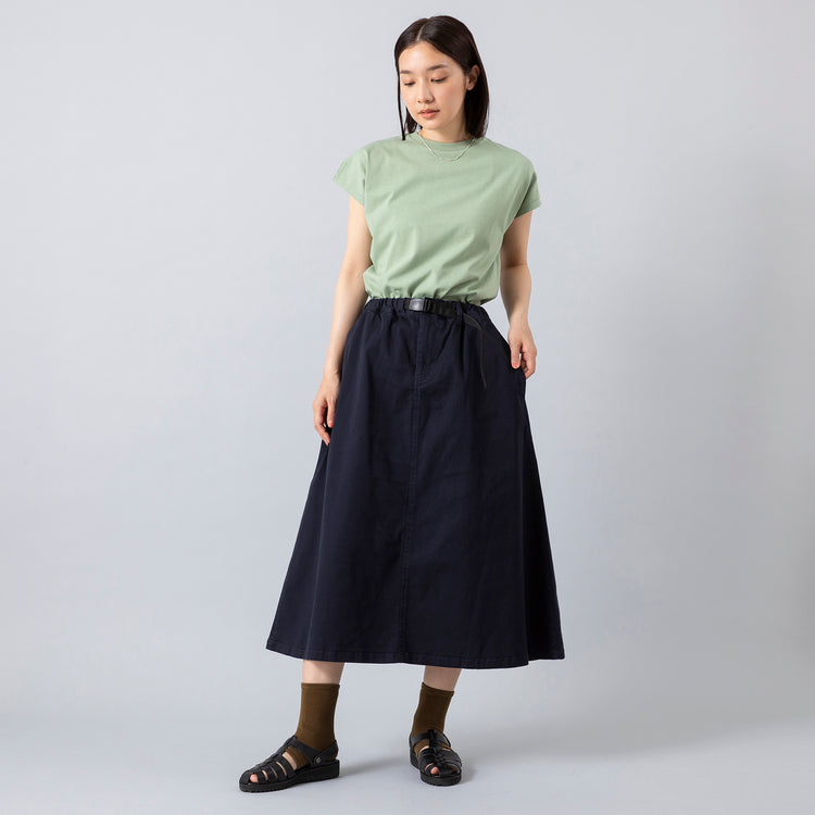 モデル身長163cm,ROKXのWMN'S STREET SKIRT|GLENFIELDのシャークソールグルカサンダル|HomieのCotton Pile Sandal Socks,https://market.e-begin.jp/products/sct_rok0259q_lala|https://market.e-begin.jp/products/jal_gfd0391q_lala|https://market.e-begin.jp/products/dlt_hmi0221o_lala