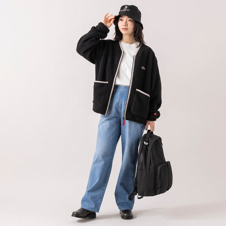 モデル身長165cm,FIL DE FERのUSA COTTON製品染 クルーネックTEE|caquのranch pants ver.2|PLUGのデイパック(L)|DiuのViola|PROGRESS RUNNING CLUBのロゴバケハ,https://market.e-begin.jp/products/rdx_fdf1309s_lala|https://market.e-begin.jp/products/tan_caq1410s_lala|https://market.e-begin.jp/products/tok_plu1436s_lala|https://market.e-begin.jp/products/cil_diu1296s_lala|https://market.e-begin.jp/products/gra_pgr0401q_lala