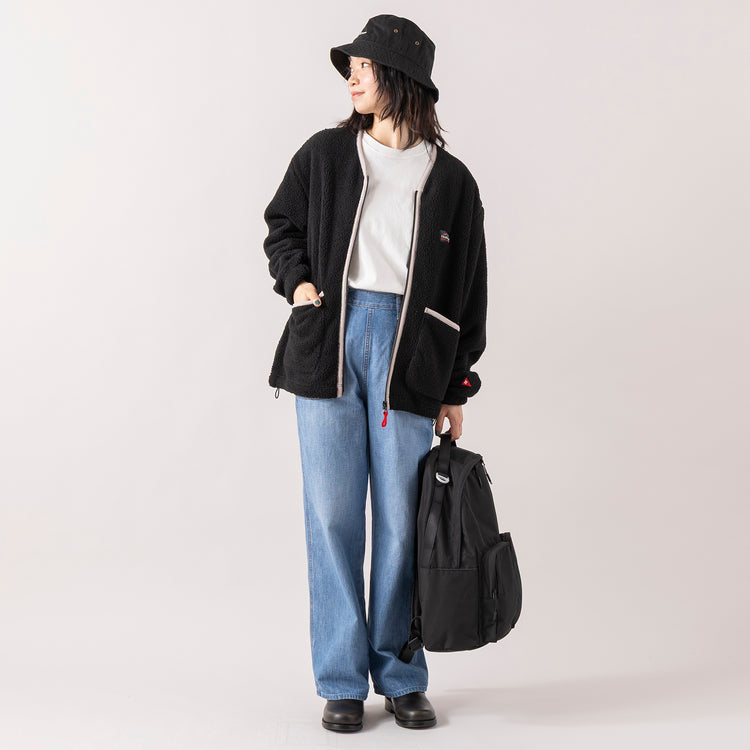 モデル身長165cm,FIL DE FERのUSA COTTON製品染 クルーネックTEE|caquのranch pants ver.2|PLUGのデイパック(L)|DiuのViola|PROGRESS RUNNING CLUBのロゴバケハ,https://market.e-begin.jp/products/rdx_fdf1309s_lala|https://market.e-begin.jp/products/tan_caq1410s_lala|https://market.e-begin.jp/products/tok_plu1436s_lala|https://market.e-begin.jp/products/cil_diu1296s_lala|https://market.e-begin.jp/products/gra_pgr0401q_lala