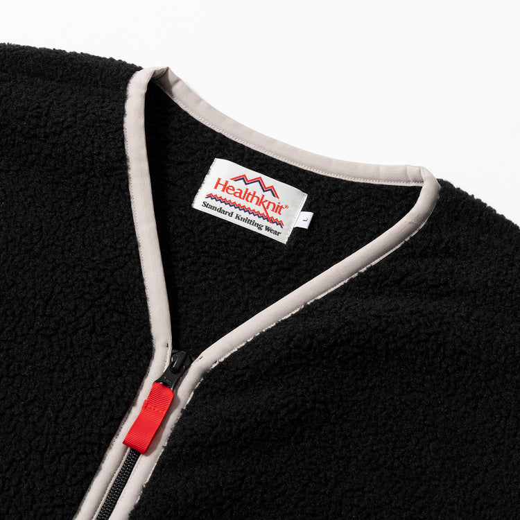 Healthknit | ヘルスニット　エクスペディション ボアフリース ジップカーディガン