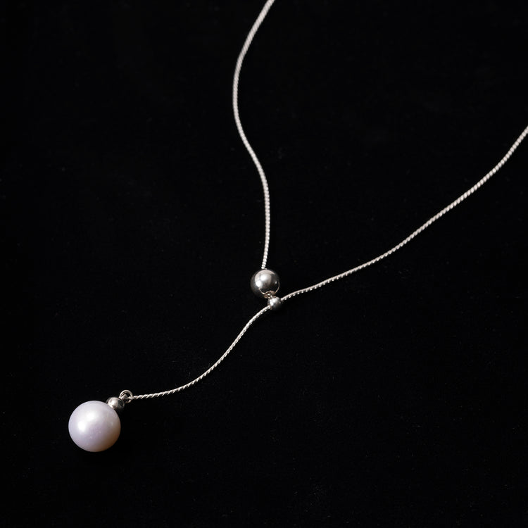 314 | サンイチヨン　スライドパールネックレス