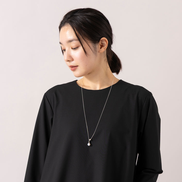 314 | サンイチヨン　スライドパールネックレス