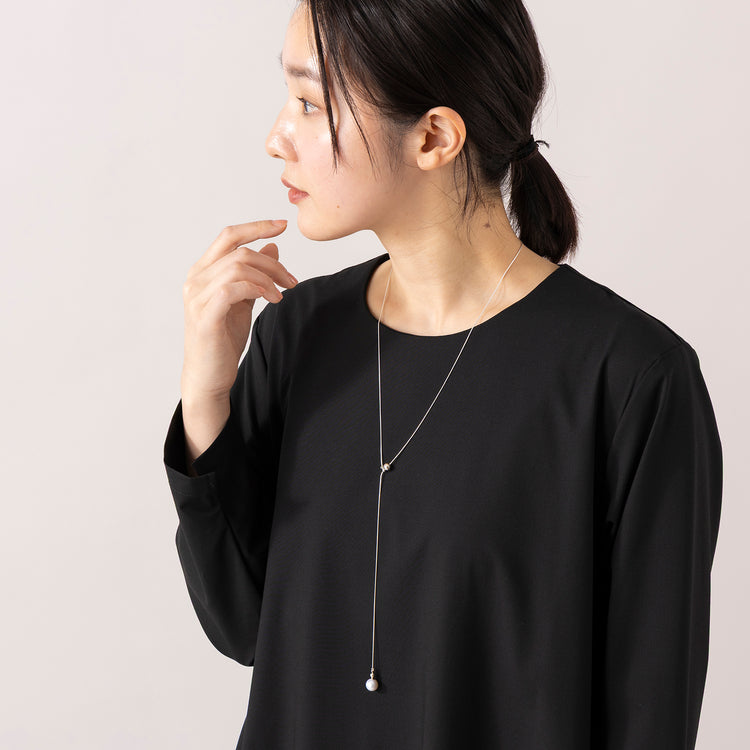 314 | サンイチヨン　スライドパールネックレス