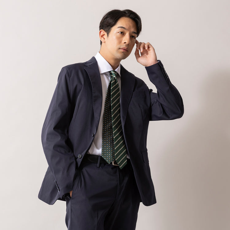 giraffe | ジラフ　リバーシブルレジメンタルフローレットタイ