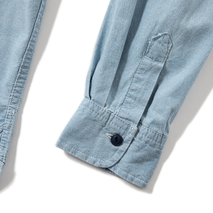 FIDELITY | フィデリティ　US NAVY CHAMBRAY SHIRT