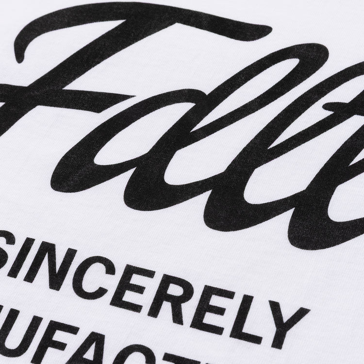 FIDELITY | フィデリティ　BACK LOGO TUBE TEE