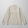 FIDELITY | フィデリティ LOGO EMB TENCEL OPEN COLLER SHIRT