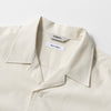 FIDELITY | フィデリティ　LOGO EMB TENCEL OPEN COLLER SHIRT