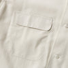 FIDELITY | フィデリティ　LOGO EMB TENCEL OPEN COLLER SHIRT