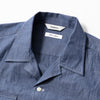 FIDELITY | フィデリティ　LINEN BLEND CHAMBRAY SHIRT