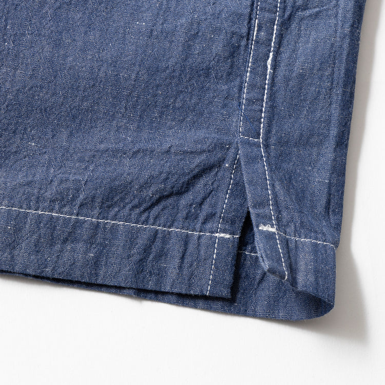 FIDELITY | フィデリティ　LINEN BLEND CHAMBRAY SHIRT