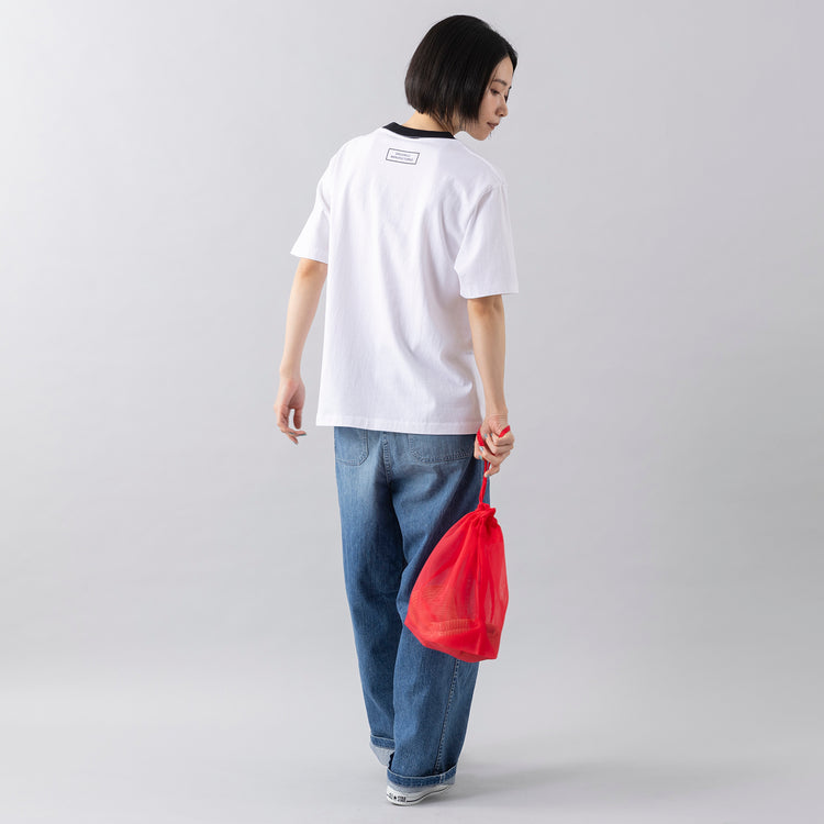 モデル身長165cm,CIOTAのインディゴスビンコットンデニムベイカーパンツ〔MEDIUM DARK〕|mate-monoのすけるショルダー|MALIBU SANDALSのCANYON PLATFORM,https://market.e-begin.jp/products/cta_cta0391p_lala|https://market.e-begin.jp/products/kom_mte0334p_lala|https://market.e-begin.jp/products/sed_mls0713q_lala