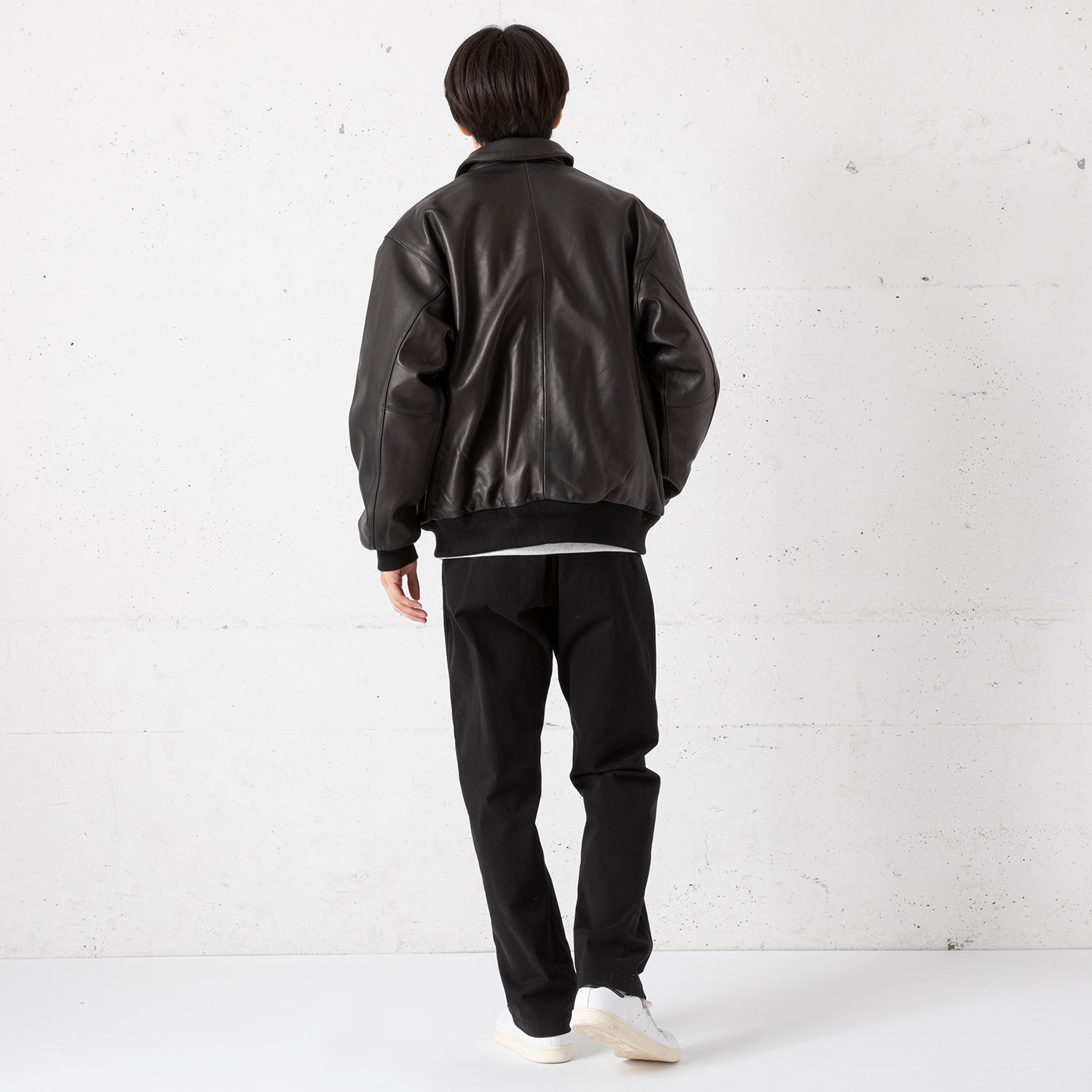 FIDELITY | フィデリティ LAMB LEATHER A-2 JKT