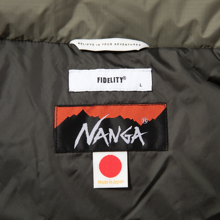 FIDELITY | フィデリティ　FIDELITY X NANGA 3LAYER DOWN BLOUSON