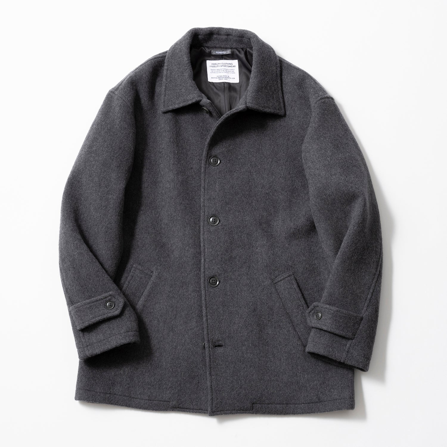 FIDELITY | フィデリティ S110 DOUBLE BEAVER SINGLE PEA COAT