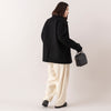 モデル身長163cm,FIDELITYのS110 DOUBLE BEAVER SINGLE PEA COAT|FIL DE FERの両畦マルチボーダー ボートネックP/O|WHITE MAILSのタートルネック|RNA-Nのコックさんの5ポケットパンツ|タイドウェイの2WAY MOSSボストン,https://market.e-begin.jp/products/smn_fdl1211s_lala|https://market.e-begin.jp/products/rdx_fdf1179s_lala|https://market.e-begin.jp/products/hrt_wns0730n_lala|https://market.e-begin.jp/products/tky_rnn1181s_lala|https://market.e-begin.jp/products/snk_tid0304j_lala