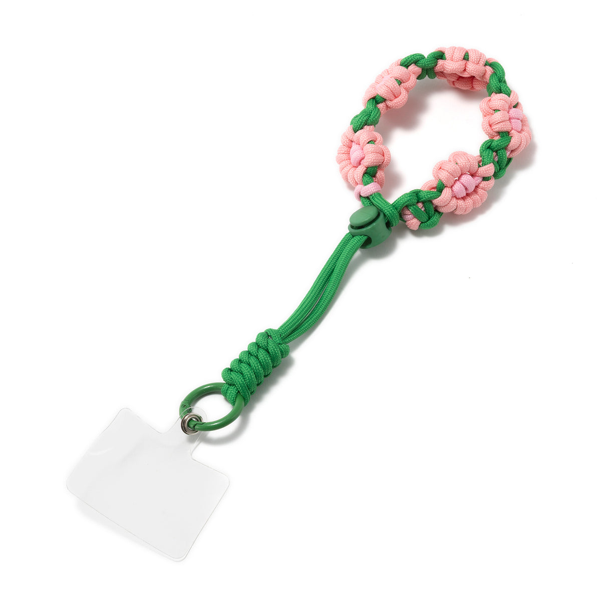 macaroni edge | マカロニエッジ 花編み ハンドストラップ