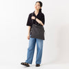 モデル身長163cm,YonetomiのCOTTON SUKASHI KNIT S/T|caquのFS linen wide boy`s|Organic handloomのGURKHA PLATFORM,https://market.e-begin.jp/products/yts_ynt0431u_lala|https://market.e-begin.jp/products/tan_caq0390u_lala|https://market.e-begin.jp/products/snk_tid0499u_lala|https://market.e-begin.jp/products/sed_ogh0417u_lala