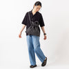 モデル身長163cm,YonetomiのCOTTON SUKASHI KNIT S/T|caquのFS linen wide boy`s|Organic handloomのGURKHA PLATFORM,https://market.e-begin.jp/products/yts_ynt0431u_lala|https://market.e-begin.jp/products/tan_caq0390u_lala|https://market.e-begin.jp/products/snk_tid0499u_lala|https://market.e-begin.jp/products/sed_ogh0417u_lala