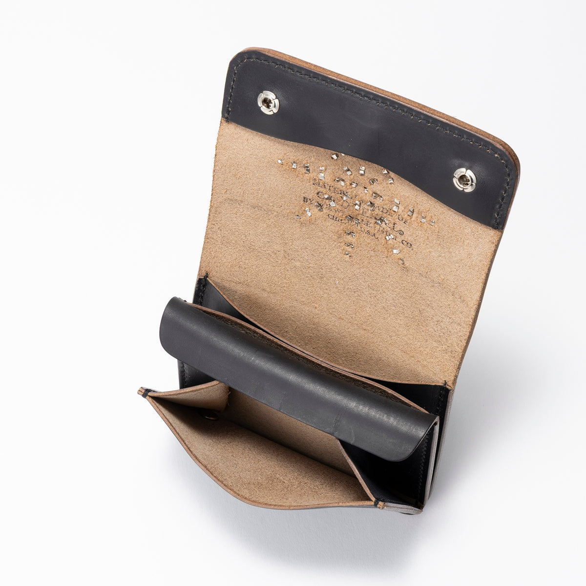 RE.ACT LEATHER WORKS | リアクトレザーワークス STUDS SHORT WALLET