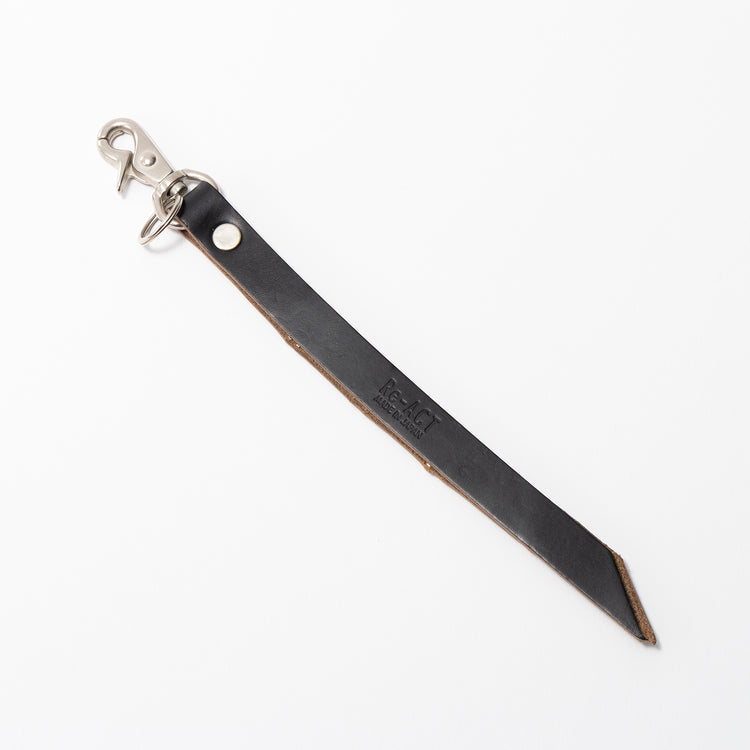 RE.ACT LEATHER WORKS | リアクトレザーワークス　STUDS CORD KEY RING