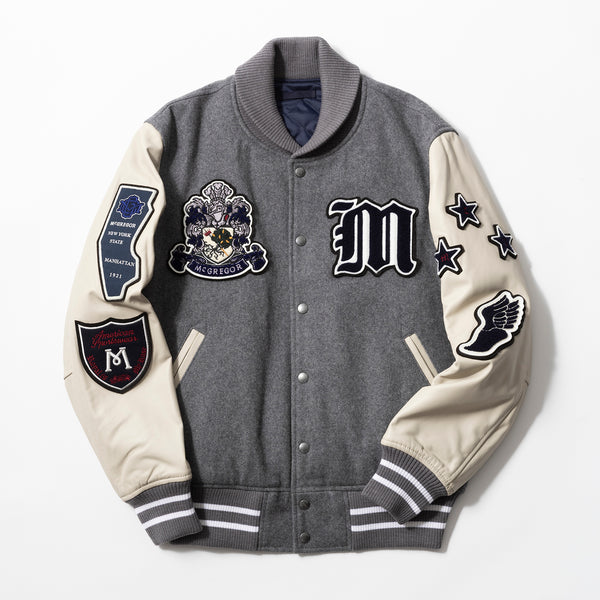 McGREGOR | マックレガー 袖革アワードジャケット