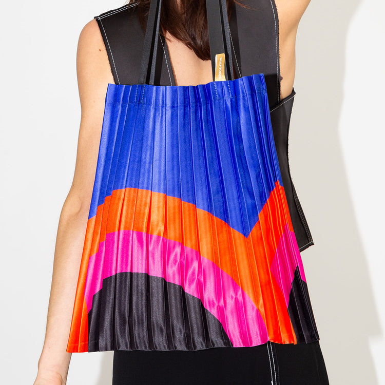 MULTITUDES | マルチチューズ　PLEATED TOTE BAG