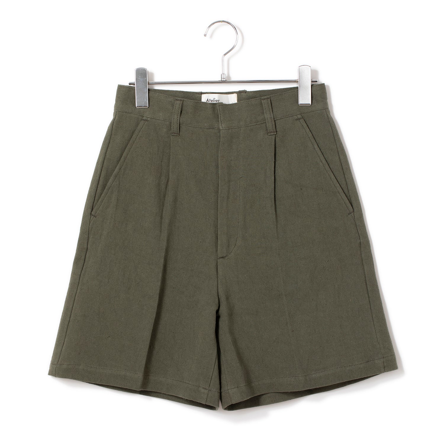Atelier Mont Kemmel | アトリエモンケメル COTTON LINEN SHORT PANTS