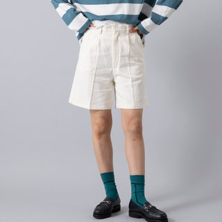 Atelier Mont Kemmel | アトリエモンケメル　COTTON LINEN SHORT PANTS