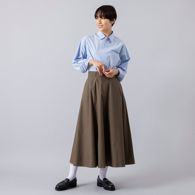 着用サイズ38 (モデル身長163cm),ironariのFLAG SHIRTS|Jalan Sriwijayaのネイビービットローファー VIBRAMソール,https://market.e-begin.jp/products/eel_iro0274j_lala|https://market.e-begin.jp/products/gmt_srw1032p_lala