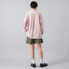 モデル身長163cm,Atelier Mont KemmelのCOTTON LINEN SHORT PANTS|Jalan Sriwijayaのネイビービットローファー VIBRAMソール,https://market.e-begin.jp/products/sta_amk0009r_lala|https://market.e-begin.jp/products/gmt_srw1032p_lala