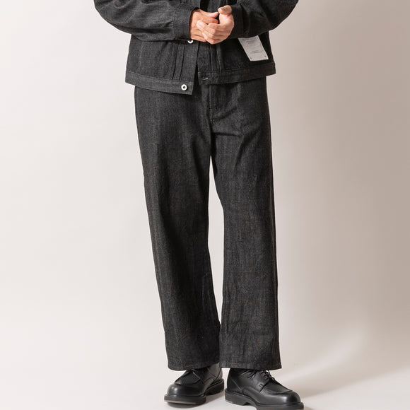 80/40 BY SKEVE | エイティーフォーティーバイスキーブ　40inch SELVEDGE DENIM（BLACK）