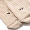 The Role design | ザ・ロールデザイン EMBROIDERY RIB SOCKS MENS