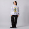 モデル身長163cm,BARNS OUTFITTERSのHOT-SHOT LS PT TEE SPACE COWBOY,https://market.e-begin.jp/products/tka_bof0639r_lala