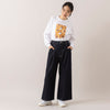 モデル身長165cm,ALDAYSのDONUTS|VENT BLANC+の12ozデニム ワイドパンツ,https://market.e-begin.jp/products/dlt_ady1047s_lala|https://market.e-begin.jp/products/stl_ven1056s_lala
