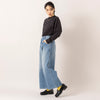 モデル身長165cm,euphoric moodのShoulder Point Tops|VENT BLANC+の12ozデニム ワイドパンツ|meri ja kuuのリブ先丸シルクコットンソックス|rapiécageのジグザグパールスライダーネックレス,https://market.e-begin.jp/products/hpn_eup1007s_lala|https://market.e-begin.jp/products/stl_ven1056s_lala|https://market.e-begin.jp/products/hpn_mjk1012s_lala|https://market.e-begin.jp/products/rdx_rpc1014s_lala