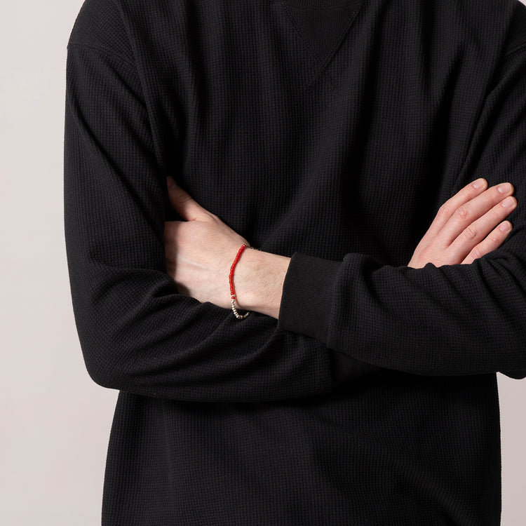 SunKu | サンク　SMALL BEADS BRACELET（RED）