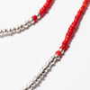 SunKu | サンク SMALL BEADS NECKLACE(RED)