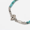SunKu | サンク TQ/SV BEADS BRACELET TURQUOISE/SILVER