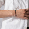 SunKu | サンク　TQ/SV BEADS BRACELET TURQUOISE/SILVER