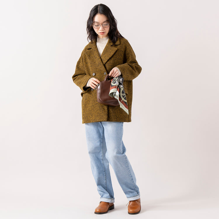 モデル身長165cm,ESPEYRACのウールダブルコート|RNA-Nのアームウォーマー付きシルキーニットプルオーバー|caquのモダンクラシック|タイドウェイの2WAY MOSSボストン|DiuのViola,https://market.e-begin.jp/products/inf_epe1415s_lala|https://market.e-begin.jp/products/tky_rnn1429s_lala|https://market.e-begin.jp/products/tan_caq0085h_lala|https://market.e-begin.jp/products/snk_tid0304j_lala|https://market.e-begin.jp/products/cil_diu1296s_lala